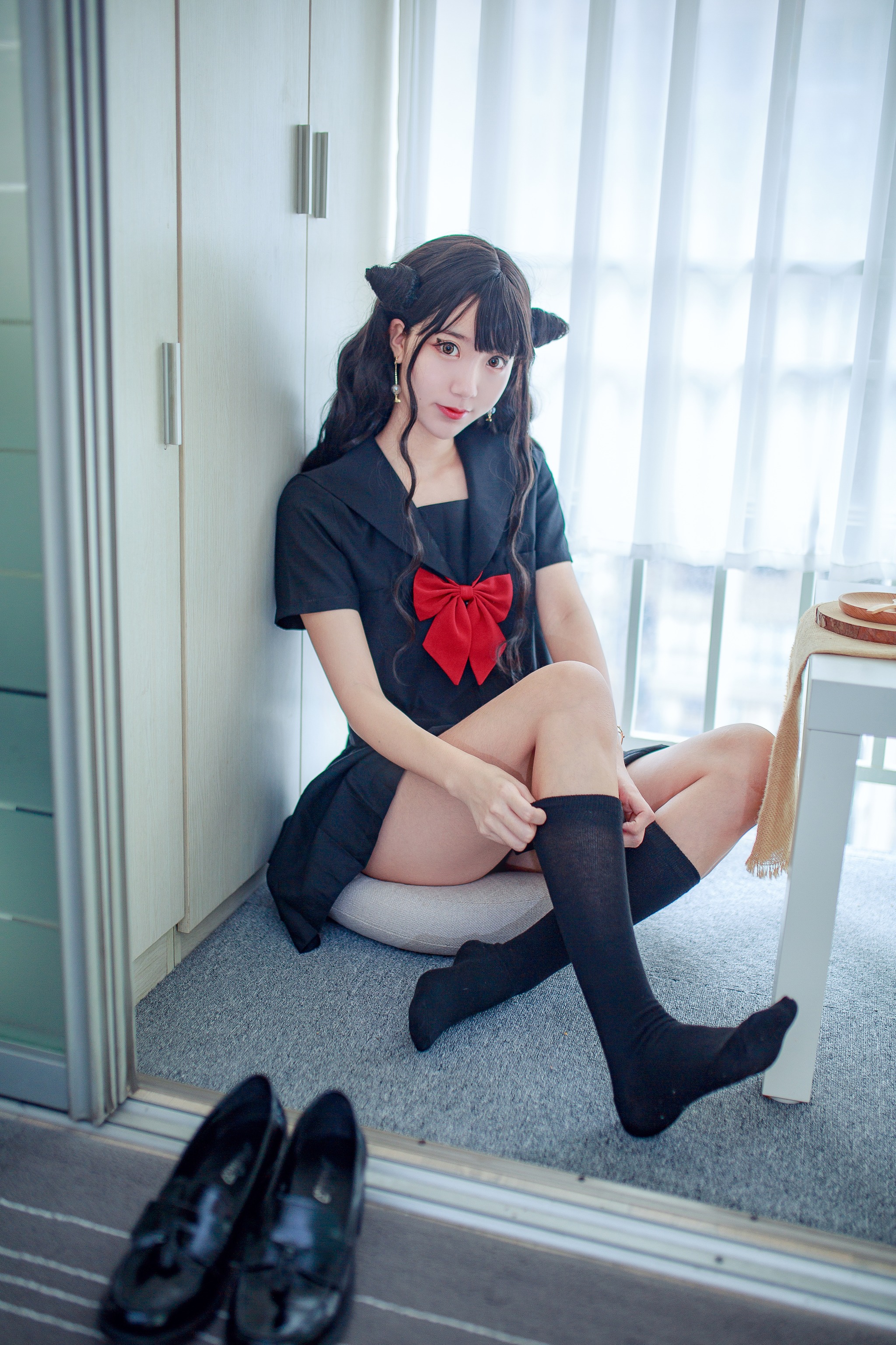 图片[1]-黑川 – NO.053 小恶魔本-JK制服[32P]-XikXak